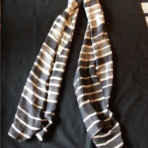 Shibori silk scarf